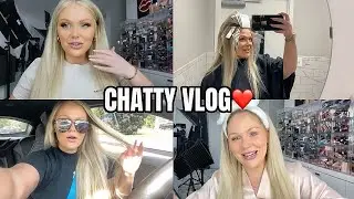 CHATTY VLOG | Get Ready With Me, Summer Clothing Try On Haul, Changing My Hair + more!  KELLY STRACK