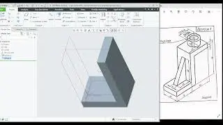 Profile Rib - Example 1 - Creo Parametric
