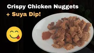 Homemade Chicken Nuggets with Suya Spice Dip | Crispy & Flavorful!