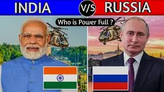 🇮🇳 India vs Russia 🇷🇺 Military Power Comparison 2025 | Real Power Comparison