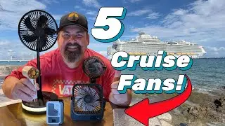Cruise Fans, I bring 5! Too much or just Right!
