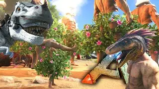 Ark Survival Evolved &mdash; гиганты, шлем раптора, шлемы трекса с шипами! Обновления мода, игровой про...