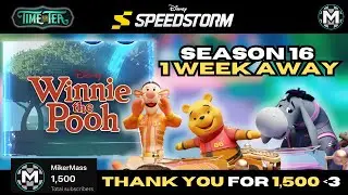 THANK YOU for 1,500! Lets Prep for Winnie | Disney Speedstorm (10.16.2025)