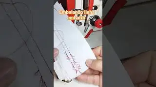 linha embolando embaixo do tecido