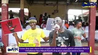 Former drug users shared their struggles and warned youths against substance abuse.