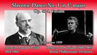 Dvořák: Slavonic Dance No. 1, Karajan & BPO (1959) ドヴォルザーク スラヴ舞曲第1番 カラヤン
