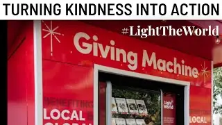 Boston Giving Machine Launch LIVE | Light the World Charity Event