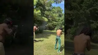 Me vs lil bro #firearmtraining