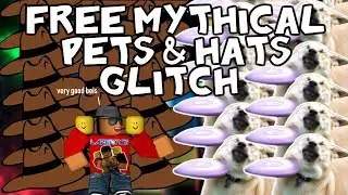 [ROBLOX] Mining Simulator: FREE MYTHICAL HATS & PETS GLITCH
