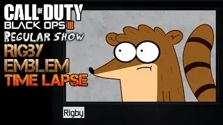 Regular Show: Rigby Emblem Time Lapse | Black Ops 3 Epic Emblem Creations
