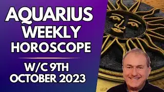 Aquarius Horoscope Weekly Astrology from 9th October 2023