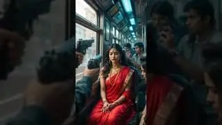 Hot Girl Travel Train Robber Enter Train And Girl Helping And Girl Fight Robbers #girl #train #fight