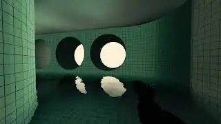 WANTED: JOE GARGITRON | Scary Poolrooms w/ a Stalking Nextbot &ndash; Gmod Realism - Garry&rsquo;s Mod & Blender