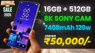 Top 5 Best Flagship Smartphones Under ₹50,000 in 2026 | Compact Flagship Phones🔥