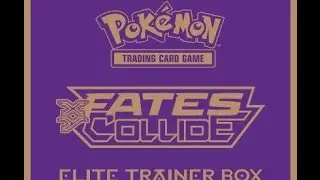 Pok&eacute;mon Awesome Fates Collide Elite Trainer Box Openig