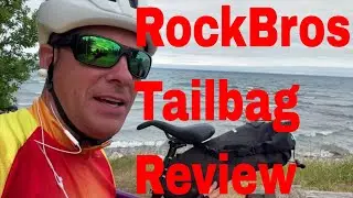 RockBros Tail Bag Review #rockbros #gravel bag