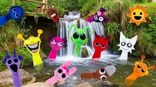 Подводная охота за сокровищами! Сможем ли мы найти Спрунки в скрытом ручье?