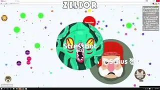 Let's Play Agar.io with 250 bots - Agar.io 250 Bots Gameplay