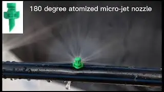 Water Spray Misting Nozzle Mini Sprinkler Sprayer Drip Irrigation for Plants