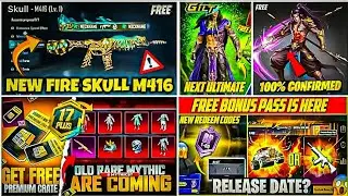 NEW SKULL M416 FULL LOOK😍 /GET FREE A16 BONUS PASS😱/ NEXT CUSTOME CRATE🔥/ NEW ULTIMATE SET🤯BGMI