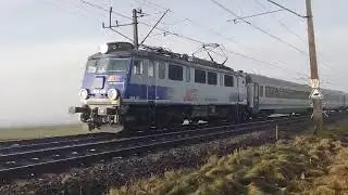 EP08-010 IC 6128 Mickiewicz relacji Wrocław Gł&oacute;wny  Białystok od strony Krotoszyna na Ostr&oacute;w Wielkop