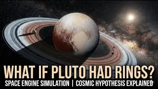 What if Pluto has Rings - Space ENGINE/Universe Sandbox #simulator #space #science