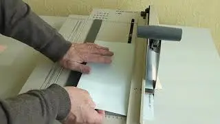 Onglematic 5 semi electric index tab cutting machine by JBI