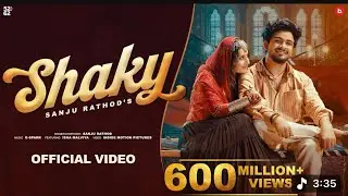 Shaky ( Official #Video ) Sanju Rathod Ft.  Malviya | G-Spark | New #Marathi Songs 2025