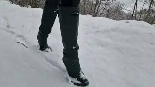 Snow, Latex, & High Heel Boots