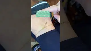 Jewelry Hack | Shorten An Extender With A Safety Clasp💛#jewelry#bracelet#hacks#tip#shorts2023#fyp