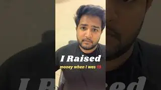 Raised first angel cheque at 19 for ​⁠#investor #angle #founder #entrepreneur #teenagers #business