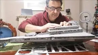 Star Wars Imperial star destroyer paper model kit.