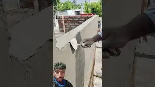 Very clean👌and clear👍 corner plaster ✅ #shorts #construction #corner #plaster