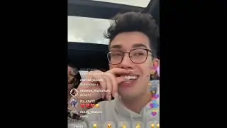 JAMES CHARLES SINGING INSTAGRAM LIVE