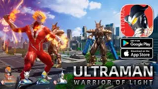 Ultraman Warrior of Light Gameplay - Turn Based RPG Official Release Android iOS