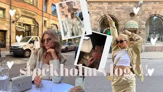 STOCKHOLM VLOG!!! ABBA, CLUBBING & A DRAMATIC ENDING 👀