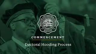 Ohio University Doctoral Hooding Ceremony Demonstration