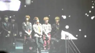 [08.02.12] SHINee Ending - Music Bank Paris