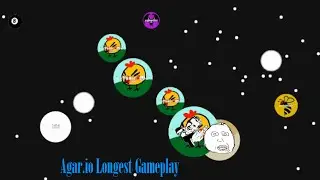 Chickadoo Gameplay, The Longest Gameplay - Agar.io