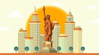 Footage Urban animations-3 Video Background HD
