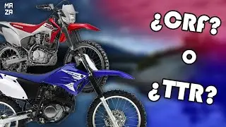POR ESTO LA TTR (YAMAHA), SE VENDE MENOS QUE LA CRF (HONDA) / ¿SON LO MISMO?