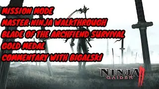 Ninja Gaiden 2 - Survival Mode - Blade of the Archfiend Gold Medal Guide