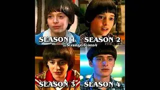 Stranger Things Cast Glow Up Season 1 - Season 4