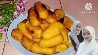 Olahan ubi rambat#memasak@dua putri
