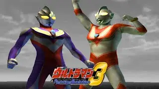 Ultraman FE3 (Versus Mode) - Ultraman Tiga vs Ultraman Jack  (hard) #ultraman