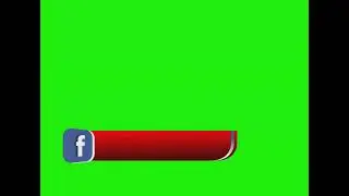 facebook lower third green screen new