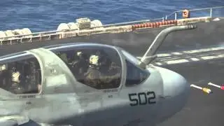 Flight Deck Operations on USS Nimitz (CVN 68) Oct. 26, 2013