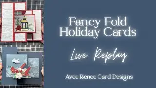 Fancy Fold Holiday Cards