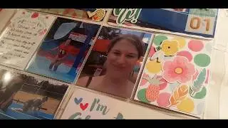 Project Life Spread- Happy Birthday.