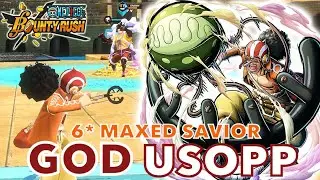 6* MAXED Savior GOD USOPP(STUPID RAT🐀 Still RULES!) SS League Gameplay | One Piece Bounty Rush